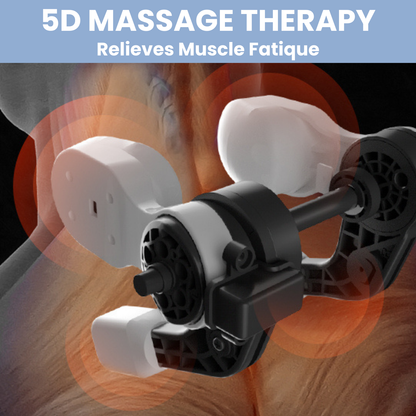 TheraEase™ - 5D Dyb nakke-og skuldermassage