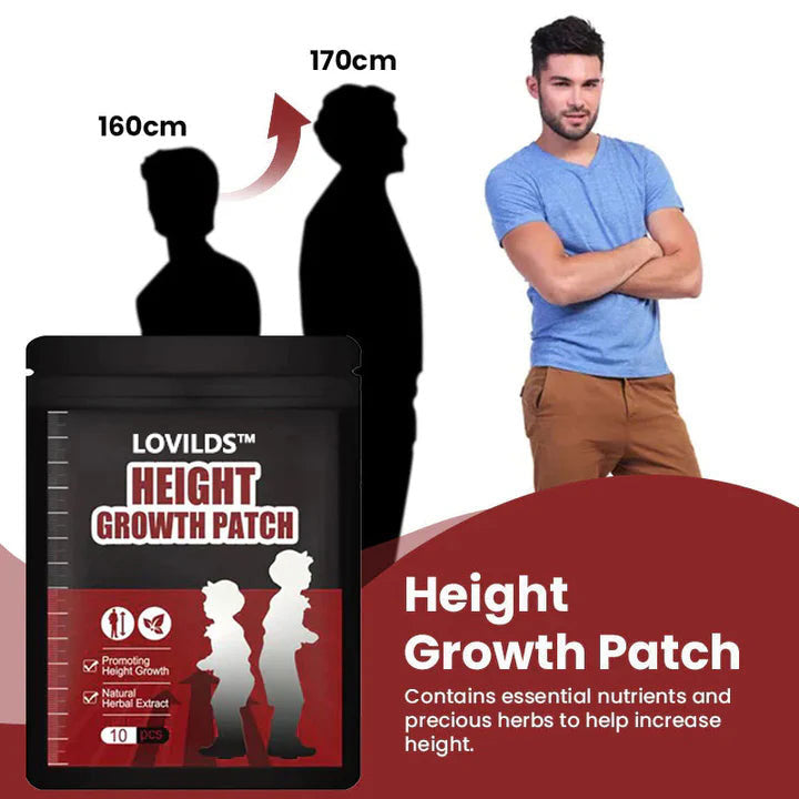 LOVILDS™ Herbal Height Increasing Foot Patch🌿 - vækker hypofysens væksthormon